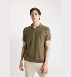 Снимка на DEFACTO Regular Fit Polo Neck Short Sleeve T-Shirt