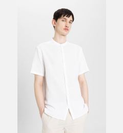 Снимка на DEFACTO Regular Fit Stand Collar Cotton Short Sleeve Shirt