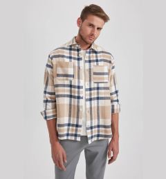 Снимка на DEFACTO Relax Fit Checkered Long Sleeve Shirt