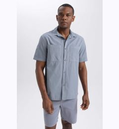 Снимка на DEFACTO Relax Fit Cotton Short Sleeve Shirt