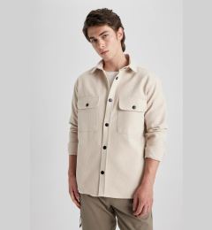 Снимка на DEFACTO Relax Fit Long Sleeve Shirt Jacket