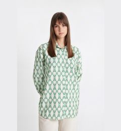 Снимка на DEFACTO Relax Fit Patterned Long Sleeve Shirt Tunic