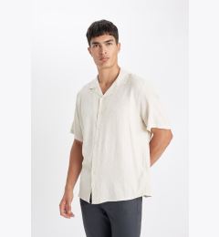 Снимка на DEFACTO Relax Fit Polo Collar Combed Cotton Short Sleeve Shirt