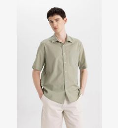 Снимка на DEFACTO Relax Fit Polo Collar Cotton Short Sleeve Shirt