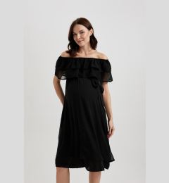 Снимка на DEFACTO Short Sleeve Midi Maternity Dress