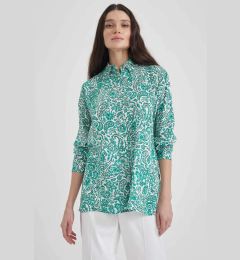 Снимка на DEFACTO Traditional Shirt Collar Long Sleeve Tunic