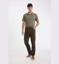 Снимка на DEFACTO Trousers Straight Leg Pocket Basic Plain