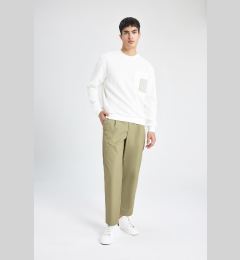 Снимка на DEFACTO Trousers Tapered Fit Straight Leg Pocket