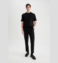 Снимка на DEFACTO Twill Pants Tailored Regular Fit Straight Leg