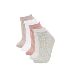 Снимка на DEFACTO Women's 5-Pack Cotton Ankle Socks