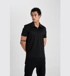 Снимка на DeFactoFit Slim Fit Polo Neck Athlete Short Sleeve T-Shirt