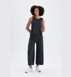 Снимка на DeFactoFit Wide Leg Standard Length Modal Trousers