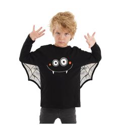 Снимка на Denokids Halloween Halloween Boy Black Long Sleeve T-shirt