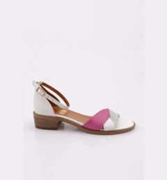 Снимка на DGN 701 Women's Low-Heeled Sandals with Ankle Straps.