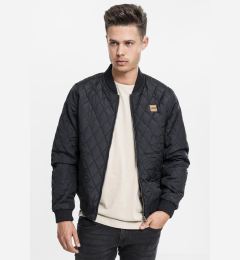 Снимка на Diamond Quilt Nylon Jacket Black