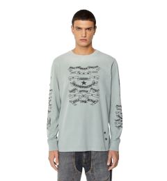 Снимка на Diesel T-shirt - T-JUST-LS-E3 T-SHIRT grey