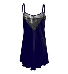 Снимка на DKaren Woman's Slip Carla Navy Blue