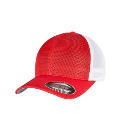 Снимка на FLEXFIT 360 OMNIMESH 2TONE Cap Red/White