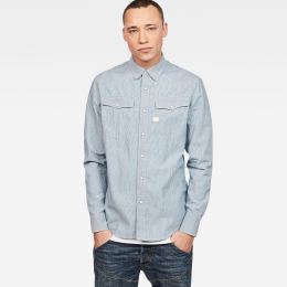 Снимка на G-STAR Shirt - 3301 shirt blue