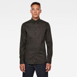 Снимка на G-STAR Shirt - Dressed super slim shirt l\s asphalt