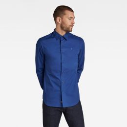 Снимка на G-STAR Shirt - Dressed super slim shirt l\s blue