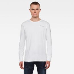 Снимка на G-STAR T-shirt - Base R T L\S white