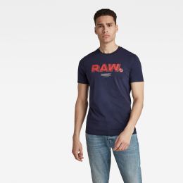 Снимка на G-STAR T-shirt - RAW. Slim R T Blue