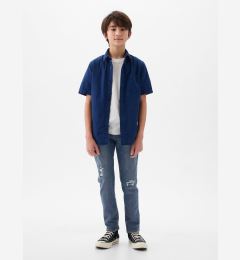 Снимка на GAP Children's slim jeans Rip & Repair - Boys