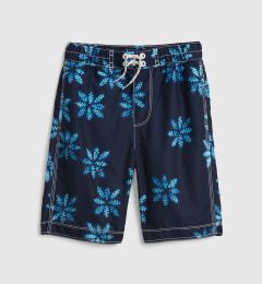 Снимка на GAP Children's Swimwear Recycled Print Board Shorts - Boys