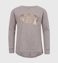 Снимка на GAP Children's T-shirt with sequined logo - Girls