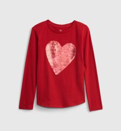 Снимка на GAP Children's T-shirt with sequins - Girls