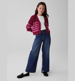 Снимка на GAP Children's wide jeans wide High Rise - Girls