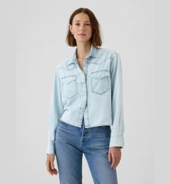 Снимка на GAP Denim shirt Cropped Western - Women's