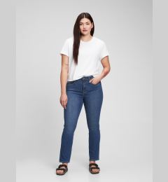 Снимка на GAP Jeans classic straight high rise Washwell - Women