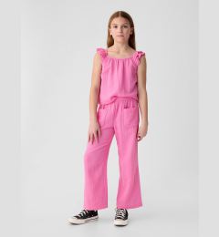 Снимка на GAP Kids Muslin Trousers - Girls