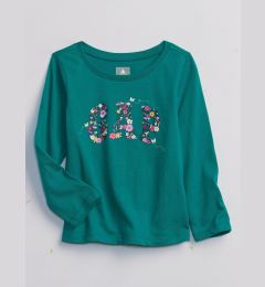 Снимка на GAP Kids T-shirt Logo long sleeve t-shirt - Girls