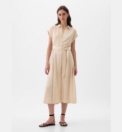 Снимка на GAP Linen Shirt Midi Dress - Women's