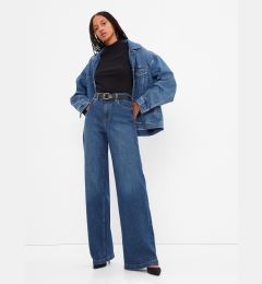 Снимка на GAP Stride Wide-Leg High Rise Jeans - Women's