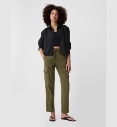 Снимка на GAP Trousers with pockets Mid Rise Easy Cargo - Women's