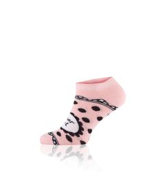 Снимка на GIRL Socks for Feet - Pink/Black/White