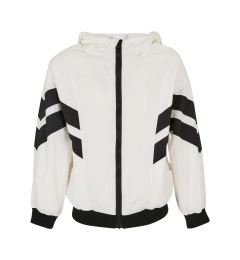 Снимка на Girls' Crinkle Batwing Jacket White/Black