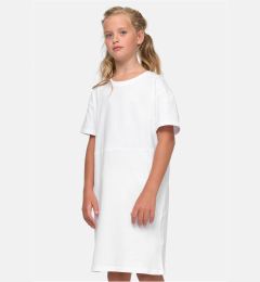 Снимка на Girls' Organic Oversized T-Shirt White