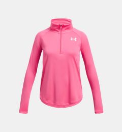 Снимка на Girls' T-shirt Under Armour Tech Graphic 1/2 Zip - Girls