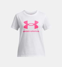 Снимка на Girls' T-shirt Under Armour UA BIG LOGO SS - Girls