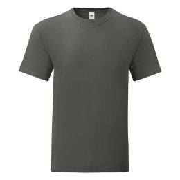 Снимка на Graphite Iconic Combed Cotton T-shirt Fruit of the Loom