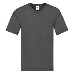 Снимка на Graphite T-shirt Original V-neck Fruit of the Loom