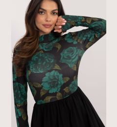 Снимка на Green and black cocktail dress