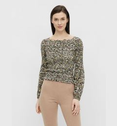 Снимка на Green and Black Floral Blouse Pieces - Women