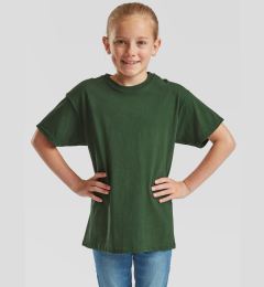 Снимка на Green T-shirt for Children Original Fruit of the Loom