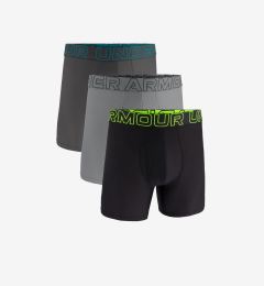 Снимка на Grey-black set of three Under Armour M UA Perf Tech Mesh 6in boxer shorts